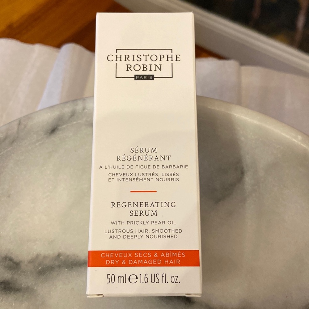 Brand New Christophe Robin Regenerating Serum with Prickly Pear Oil 1.6 OZ
